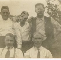 17.13.11 Jacob Sproule, Billie Mervin, Henry Vogt, Front, John Mervin, Fred